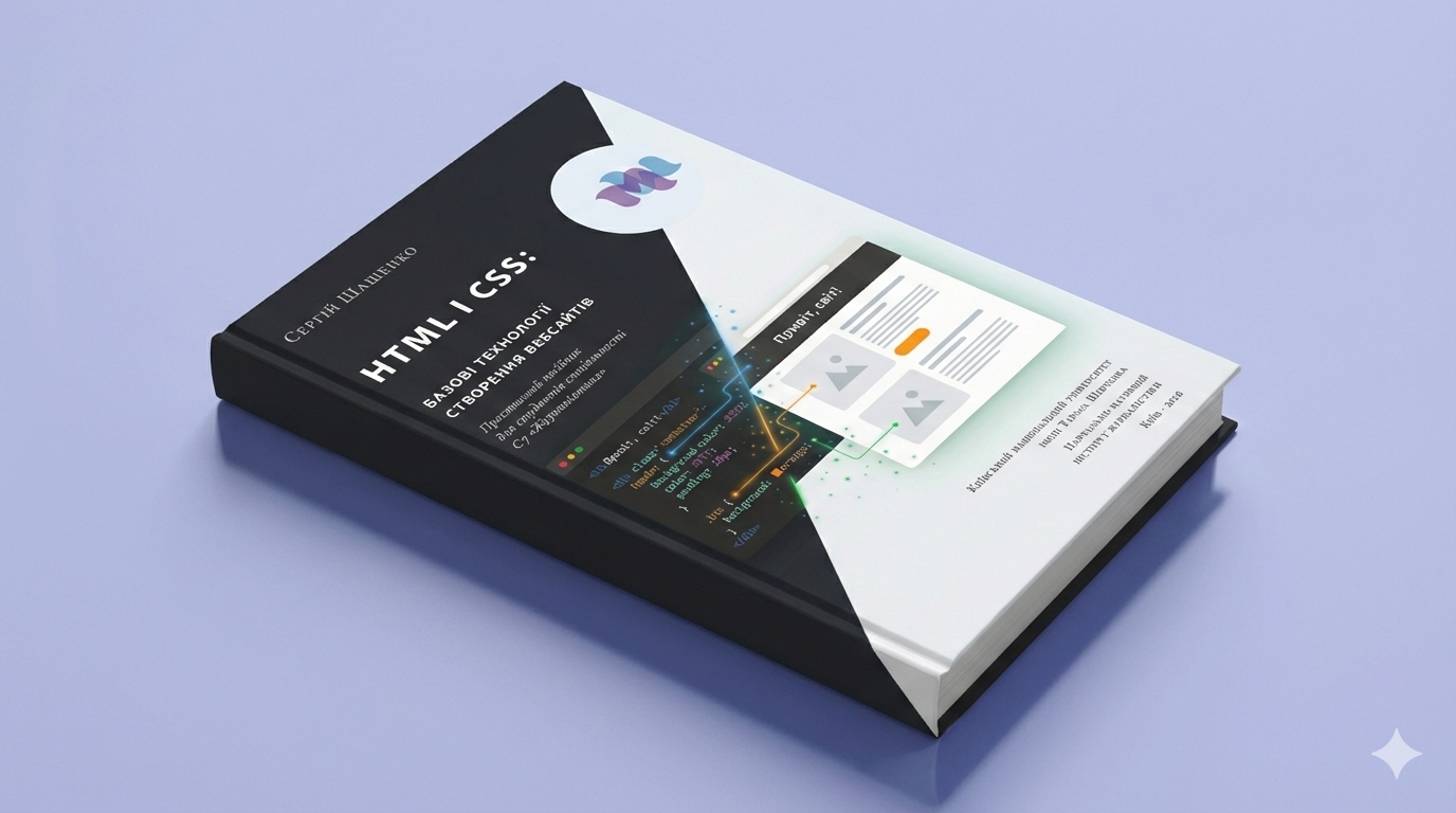 HTML i CSS: базові технології створення вебсайтів. Практичний посібник